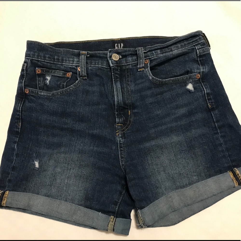 Gap high waist Jean shorts